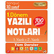 10. S�n�f Yaz�l� Notlar� 1. D�nem 1 ve 2. Yaz�l� Tongu� Akademi