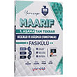 2028 Nicelikler ve De�i�imler Maarif Fasik�l� 1. A�ama Yar��ap Yay�nlar�