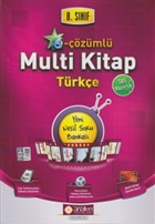 8. Sınıf E-Çözümlü Multi Kitap Türkçe SBS Hazırlık Anafen Yayınları