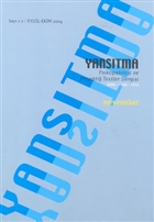 Yanstma  Say: 1-2  Eyll-Ekim 2004 Balam Yaynlar