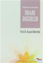 Psikoloji, Din ve Eitim ynyle nsani Deerler Dem Yaynlar
