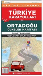 Trkiye Karayollar ve Ortadou lkeler Haritas MepMedya Yaynlar