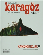 Karagz Dergisi Say: 18 Karagz Edebiyat Dergisi