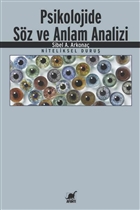 Psikolojide Sz ve Anlam Analizi: Niteliksel Duru Ayrnt Yaynlar