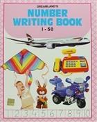 Number Writing Book 1-50 Dreamland Publications