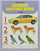 Number Writing Book 1-20 Dreamland Publications