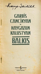 Haygazun Kalustyan - Balks  Bankas Kltr Yaynlar