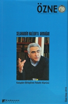 zne Felsefe Bilim ve Sanat Yazlar zel Say 2012 Karahan Kitabevi