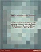 Introductory Mathematical Analysis for Business, Economics, and the Life and Social Sciences Thirteenth Edition (ifreli) Pearson Akademik Trke Kitaplar