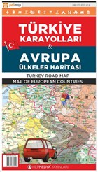 Trkiye Karayollar ve Avrupa lkeler Haritras MepMedya Yaynlar