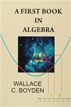 A First Book in Algebra Yazarn Kendi Yayn