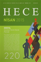 Hece Aylk Edebiyat Dergisi Say: 220 - Nisan 2015 Hece Dergisi