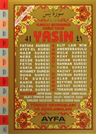 41 Yasin Fihristli Rahle Boy (Ayfa014) Ayfa Basn Yayn