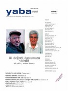 Yaba Edebiyat Dergisi Sayı: 94-95 Yaba Yayınları