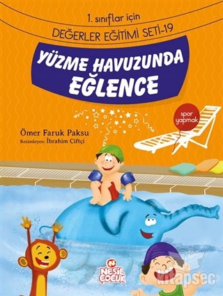 Yüzme Havuzunda Eğlence Nesil Çocuk Yayınları