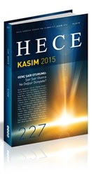 Hece Aylk Edebiyat Dergisi Say : 227 - Kasm 2015 Hece Dergisi