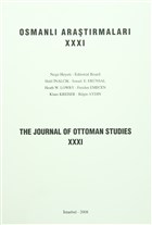 Osmanl Aratrmalar - The Journal of Ottoman Studies Say: 31 sam Yaynlar