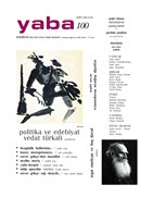 Yaba Edebiyat Dergisi Say : 100  Temmuz-Austos-Eyll 2016 Yaba Yaynlar