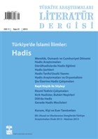 Türkiye Araştırmaları Literatür Dergisi Cilt 11 Sayı: 21 Bilim ve Sanat Vakfı