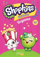 Shopkins Cicibiciler Boyama - Pembe Kitap 1 Yakamoz Yaynevi