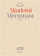 Akademi Mecmuas Say : 178 Nisan 2016 Yazarn Kendi Yayn