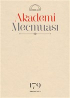 Akademi Mecmuas Say : 179 Temmuz 2016 Yazarn Kendi Yayn