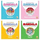 Çocuklar İçin Eğlendirici Mandala (4 Kitap) Nesil Okul Öncesi