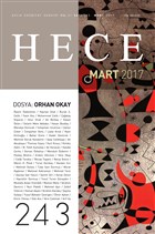 Hece Aylk Edebiyat Dergisi Say : 243 - Mart  2017 Hece Dergisi