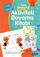 Aktiviteli Boyama Kitab  ngilizce Alfabe ve Saylar Pogo ocuk