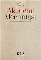 Akademi Mecmuas Say: 182 Kubbealt Neriyat Yaynclk