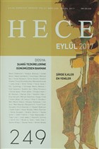 Hece Aylk Edebiyat Dergisi Say: 249 - Eyll 2017 Hece Dergisi