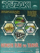 Yüzakı Aylık Edebiyat Kültür Sanat Tarih ve Toplum Dergisi Sayı: 151 Eylül 2017 Yüzakı Yayıncılık