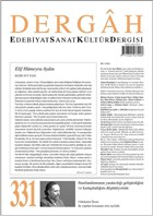 Dergah Edebiyat Kltr Sanat Dergisi Say: 331 Eyll 2017 Dergah Dergisi