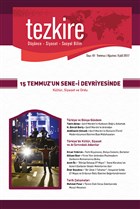 Tezkire Dergisi Say : 61 Temmuz - Austos - Eyll 2017 Tezkire Dergisi