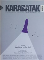 Karabatak Dergisi Say : 35 Kasm - Aralk 2017 Karabatak Dergisi Yaynlar
