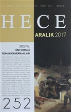 Hece Aylk Edebiyat Dergisi Say: 252 - Aralk 2017 Hece Dergisi