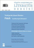 Trkiye Aratrmalar Literatr Dergisi Cilt 12 Say: 24 Bilim ve Sanat Vakf