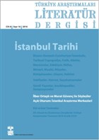 Trkiye Aratrmalar Literatr Dergisi Cilt 8 Say: 16 2010 Bilim ve Sanat Vakf