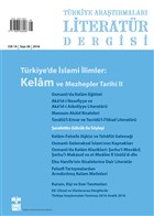 Trkiye Aratrmalar Literatr Dergisi Cilt 14 Say: 28 Bilim ve Sanat Vakf