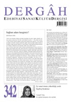 Dergah Edebiyat Kltr Sanat Dergisi Say: 342 Austos 2018 Dergah Dergisi