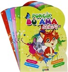 Ponçik Boyama Serisi (Şekilli Kesim, 5 Kitap Set) Parga Çocuk Yayınları