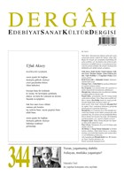 Dergah Edebiyat Kltr Sanat Dergisi Say: 344 Ekim 2018 Dergah Dergisi