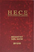Hece Aylk Edebiyat Dergisi Medeniyet zel Says :24 - 186/187/188 (Ciltli) Hece Dergisi