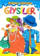 Giysiler - Konulu Boyama Mor Elma Yaynclk
