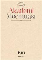 Akademi Mecmuas Say: 190 Nisan 2019 Kubbealt Neriyat Yaynclk