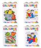 Colouring Book - 4 Kitap (Asorti 40`l Paket) adesizdir CA Games