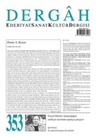 Dergah Edebiyat Sanat Kltr Dergisi Say: 353 Temmuz 2019 Dergah Dergisi