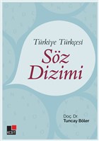 Türkiye Türkçesi Söz Dizimi Kesit Yayınları