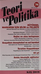 Teori ve Politika Dergisi Say: 76 K 2019 Teori ve Politika Dergisi Yaynlar