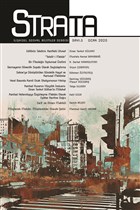 Strata likisel Sosyal Bilimler Dergisi Say: 3 Ocak 2020 Strata Dergisi Yaynlar